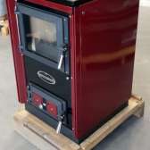 Kuchnia węglowa Moravia TP 9114 Sofie z widocznym ogniem