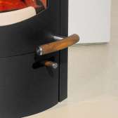 Piec kominkowy 6kW Austroflamm Koko 2.0 obudowa stalowa szara