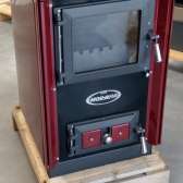 Kuchnia węglowa Moravia TP 9114 Sofie z widocznym ogniem