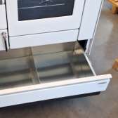 Kuchnia Moravia 9100, kolor biały, dodatki chrom o mocy 8,4kW