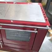 Kuchnia z płaszczem wodnym Moravia 9100-V, kolor biały, dodatki chrom