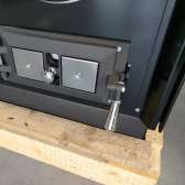 Kuchnia węglowa Moravia TP 9114 Sofie z widocznym ogniem