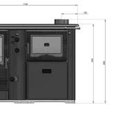 Kuchnia z płaszczem wodnym Termomont Temy Plus P20 piaskowa
