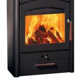 Piec z płytą do gotowania Austroflamm Pallas Back 9kW obudowa stalowa