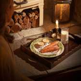 Island III - Stelaż do przechowywania opału