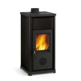 Piec kominkowy wolnostojący La Nordica Tea 6,6 kW z szybą