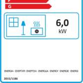 Wolnostojący piec kominkowy 6 kW Austroflamm Wien