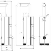 Piec z akumulacją ciepła o mocy 4kW Austroflamm Tower Xtra 2.0