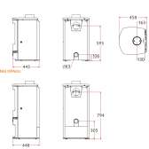 Arc 5 - Stelaż do przechowywania opału