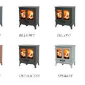 Wolnostojący piec kominkowy o mocy 4,8kW Charnwood C-Four