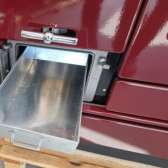 Kuchnia z płaszczem wodnym Moravia 9100-V, kolor biały, dodatki chrom