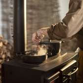 Charnwood Haven 6,6kW kuchnia na drewno z piekarnikiem