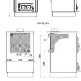 Kuchnia z płaszczem wodnym KVS Moravia 9114-V Sofie