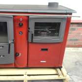 Kuchnia z płaszczem wodnym Termomont Temy Plus P20 czerwona