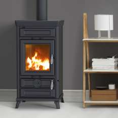 Piec kominek wolnostojący na drewno Thermorossi Ilaria Easy