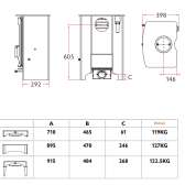 C-Eight - Podwyższone nogi