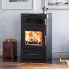 Piec z płytą do gotowania Austroflamm Pallas Back 9kW obudowa stalowa