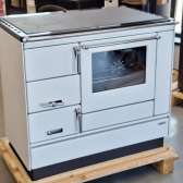 Kuchnia Moravia 9100, kolor biały, dodatki chrom o mocy 8,4kW