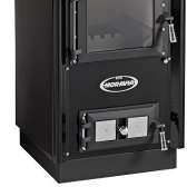 Kuchnia węglowa Moravia TP 9114 Sofie z widocznym ogniem