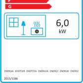 Piec kominkowy 6kW Austroflamm Koko 2.0 obudowa stalowa szara