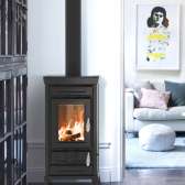 Piec kominek wolnostojący na drewno Thermorossi Vittoria Easy