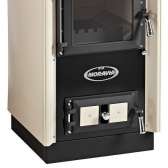 Kuchnia węglowa Moravia TP 9114 Sofie z widocznym ogniem