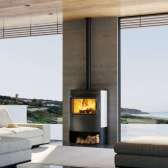 Piec kominkowy Austroflamm Cody 8kW, obudowa z ceramiki