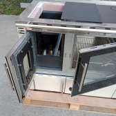 Kuchnia z płaszczem wodnym Senko C-25 Premium krem