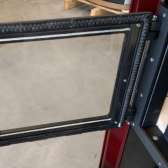 Kuchnia węglowa Moravia TP 9114 Sofie z widocznym ogniem