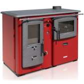 Kuchnia z płaszczem wodnym Termomont Temy Plus P20 czerwona