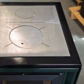 Kuchnia węglowa Moravia TP 9114 Sofie z widocznym ogniem