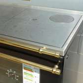 Kocioł kuchenny Wamsler K 148 z płaszczem wodnym - czarny gold