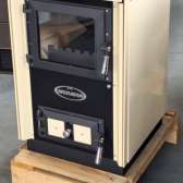 Kuchnia węglowa Moravia TP 9114 Sofie z widocznym ogniem