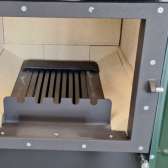 Kuchnia węglowa Moravia TP 9114 Sofie z widocznym ogniem