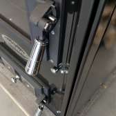 Kuchnia węglowa Moravia TP 9114 Sofie z widocznym ogniem