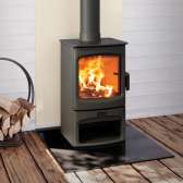 Charnwood - Emaliowana blacha pod piec 90x90cm gr. 12mm