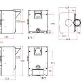 Aire 7 - Stelaż do przechowywania opału