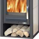 Piec kominkowy pokojowy, ABX Viking 7kW ceramika, z szybą